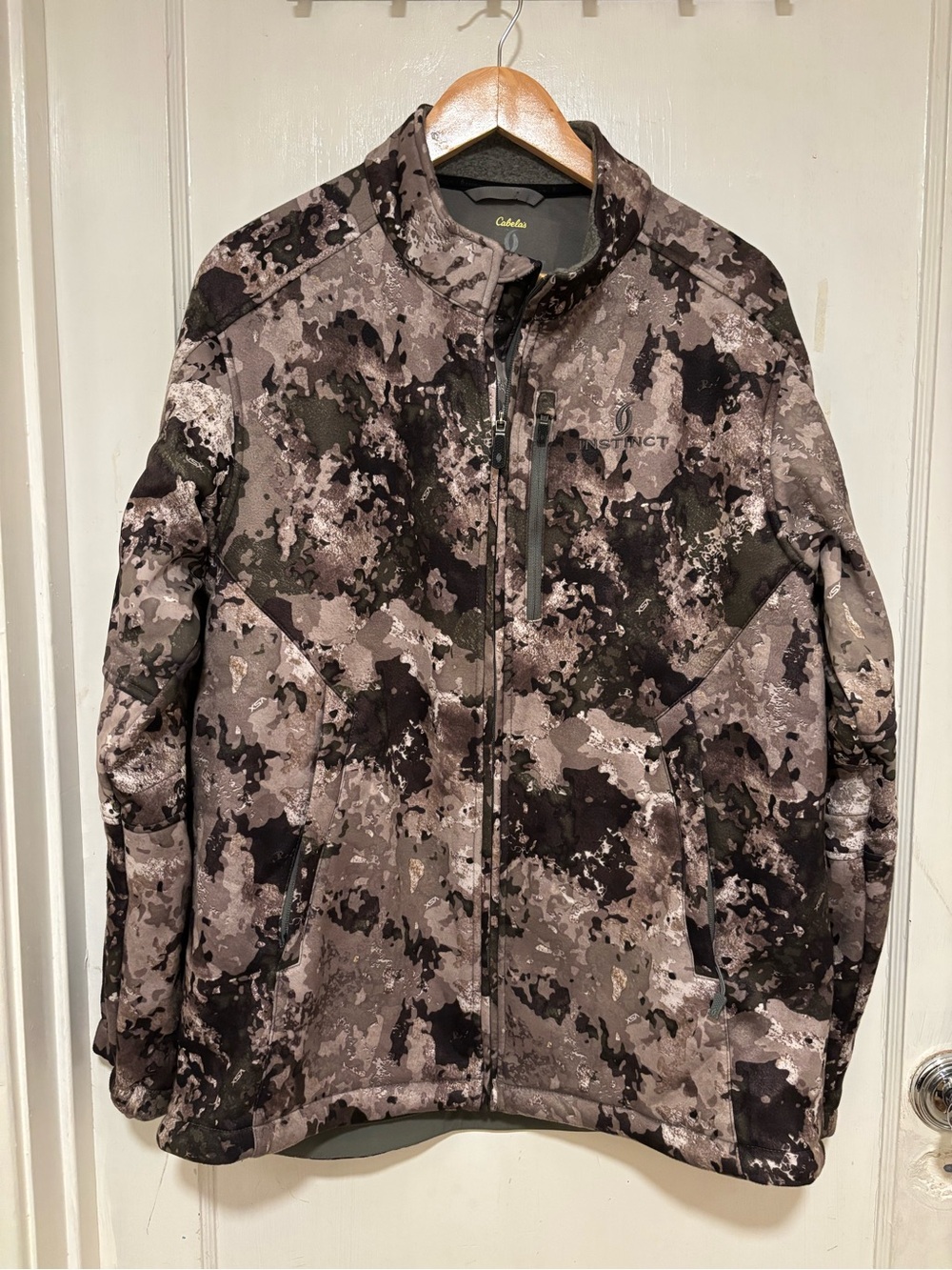Cabela's Men's Tactical Camo Field Jacket - Gray & Brown
